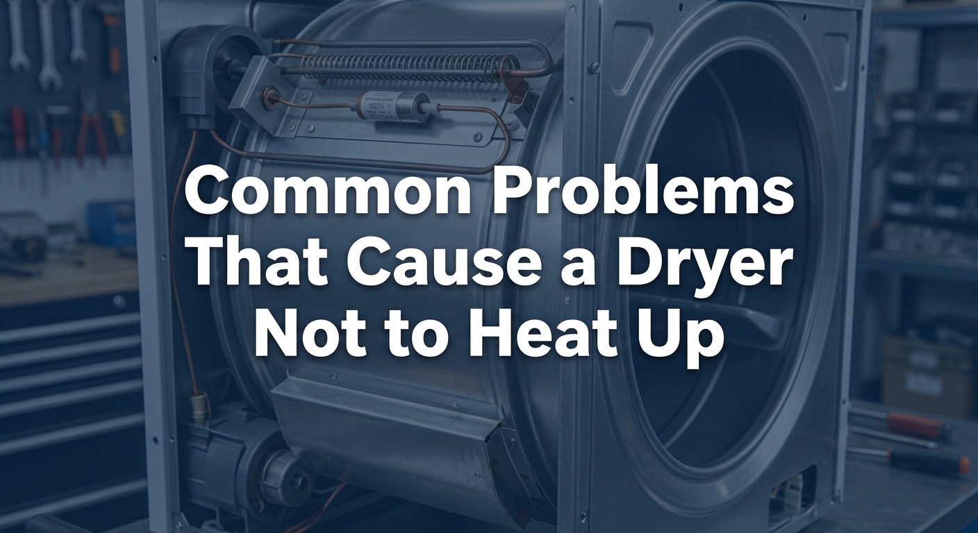 Common Problems That Cause a Dryer Not to Heat Up — Americas Appliance Repair
