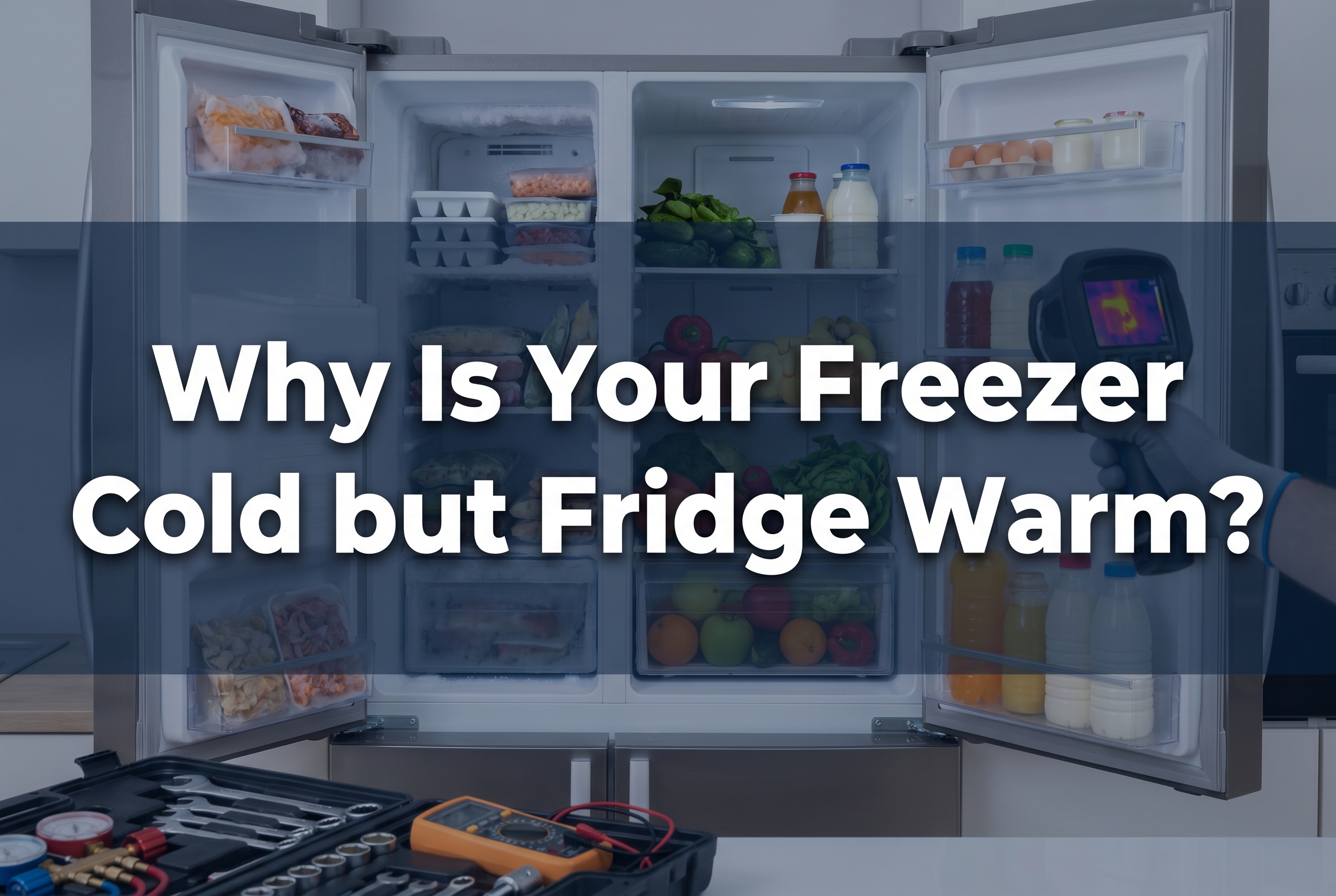 Why Is Your Freezer Cold but Fridge Warm? Why Is Your Freezer Cold but Fridge Warm? — Americas Appliance Repair