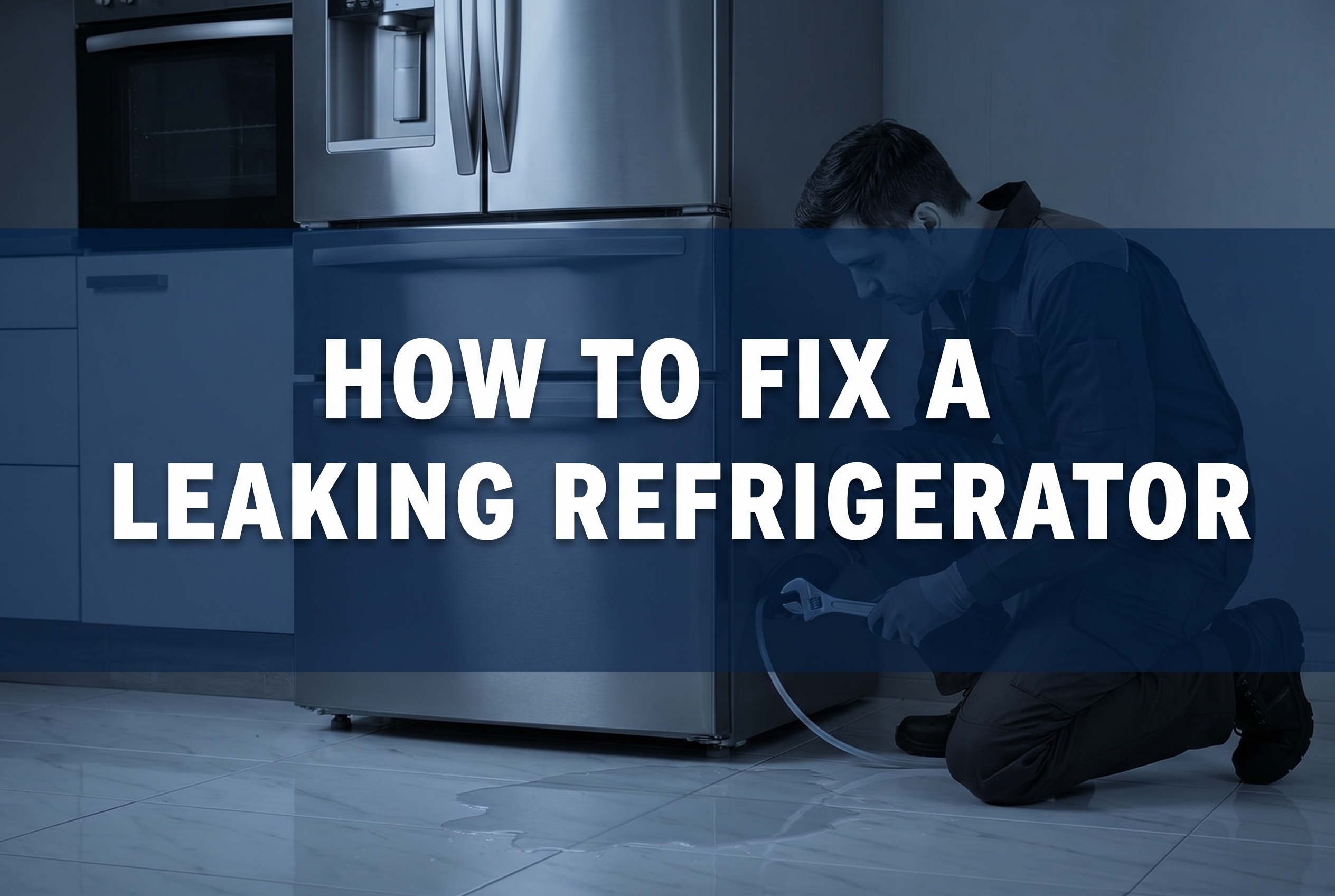 How to Fix a Leaking Refrigerator — Americas Appliance Repair
