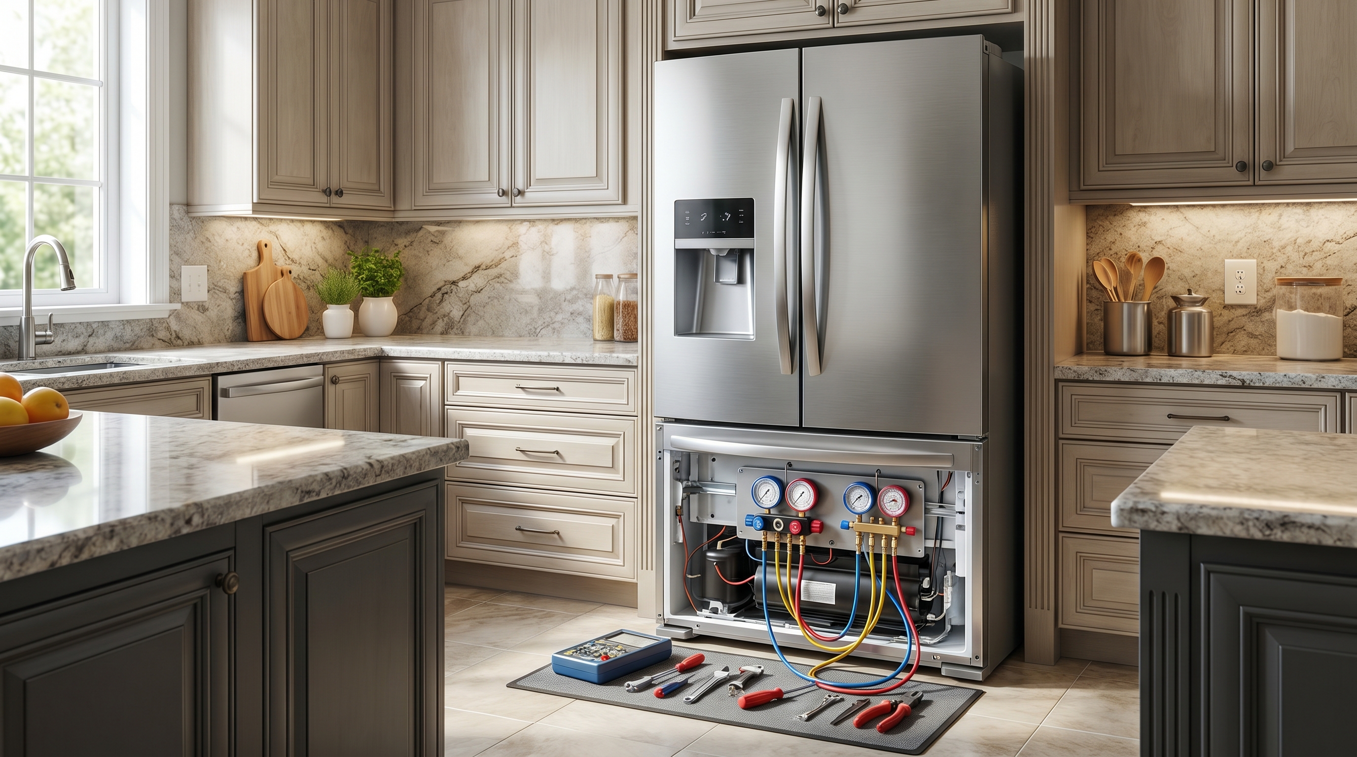 Trained on every refrigeration system from countertop to Sub-Zero column